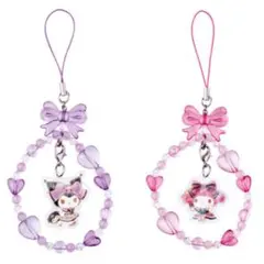 サンリオ きらきらビーズチャーム クロミ マイメロディ