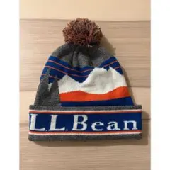 L.L.Bean ニット帽 ビーニー ポンポン付きのサムネイル
