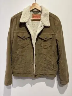 LEVI'S ボアジャケット Sサイズ ベージュ コーデュロイ