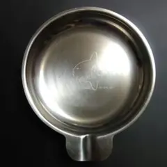 レトロ　ステンレス　小物入れ　灰皿