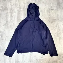 マウンテンパーカー ナイロンジャケット フード付き ネイビー