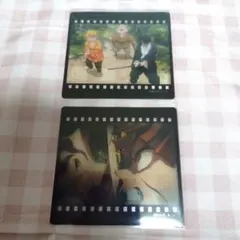 鬼滅の刃 我妻善逸 獪岳 ufotable DINING フィルム風クリアカード