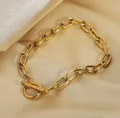 SALE 新品　ゴールド シルバー チェーンブレスレット