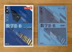 青チャート数2B 未使用・新課程・解答付き（チャート式基礎からの数学II+B）