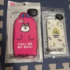 DAISO iPhone 6/6S/7 ケース 2種セットのサムネイル