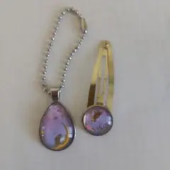ハンドメイド アクセサリー 2点セット