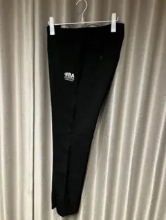 ASICS JBA承認 ブラックパンツレフリースラックス