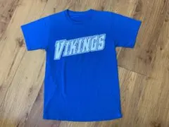 VIKINGS カレッジロゴ Tシャツ ブルーＳ