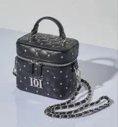 darich キルティングビジュースクエアミニバック