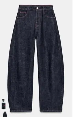 新品未使用】ZARA バギーフィットデニムパンツ EU34サイズ - メルカリ