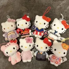 【全8種セット】ハローキティ 50周年 マクドナルド ハッピーセット ぬいぐるみ
