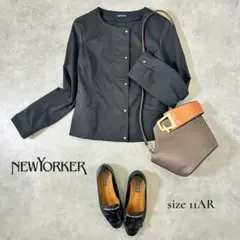 スーツ ノーカラージャケット