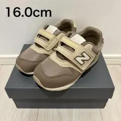 New Balance 996 スニーカー ブラウン系 キッズ 18.5センチ - メルカリ