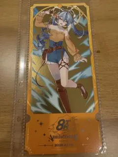 にじさんじ　8周年　チケット風カード　特典　珠乃井ナナ