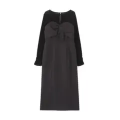 ベロアドッキングナローワンピース