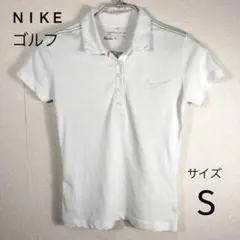 NIKEGOLF ナイキゴルフ レディース ポロシャツ 白 S DRI-FIT