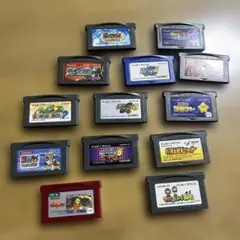 ゲームボーイアドバンス ソフト 12本セット