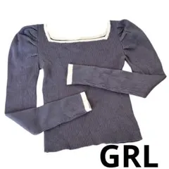 ニットライトブルー