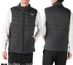 FILA 電熱ダウンベスト【モバイルバッテリー無し】　Mサイズ