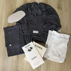 Konny コニー 抱っこひも へッドサポート付Sサイズ グレー