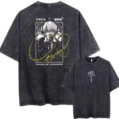 クラピカ プリントTシャツ ハンターハンター マンガTシャツ kurapika