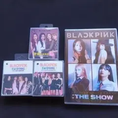 BLACKPINK :THE SHOW DVD −特典韓国語単語カード３冊-