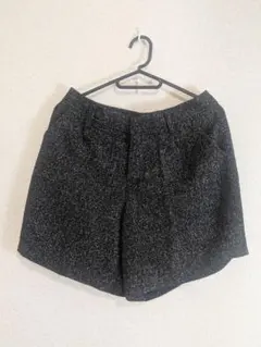 0301【美品】IMAGE イマージュ ツイード風 ショートパンツ 秋冬