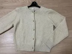 【新品】ナチュラルビューティーベーシック　ラメニットカーディガン＆キャミ