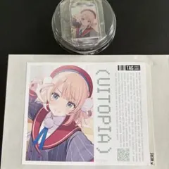 しぐれうい ラベル缶 アクリルキーホルダー ラベルステッカー - メルカリ