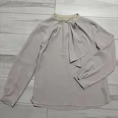 ロペピクニック ボウタイ風ブラウス