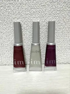im 眉マスカラ 3本セット RD 450 GY 950 PU 750