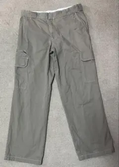 ベージュ ワークパンツ