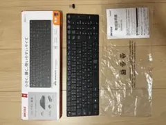 【未使用】BUFFALO BSKBW330シリーズ　キーボード本体のサムネイル