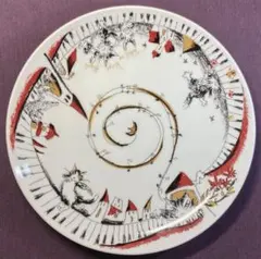 新品 未使用　パスタ皿　ピアノキャット　わちふぃーるど　ダヤンのサムネイル