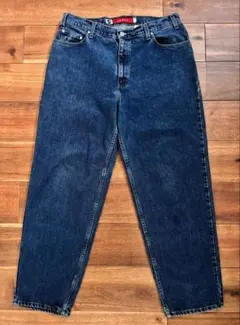 【美品 90s】SilverTab LOOSE インディゴ W36L30