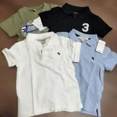 【100】ポロシャツとTシャツセット（4点セット）