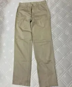 ユニクロメンズ　ベージュ 綿パン