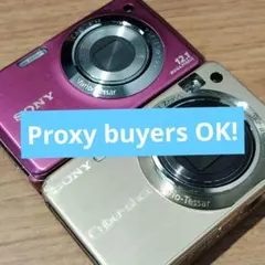 Proxy buyers OK! SONY Cyber-shot 2台セットのサムネイル