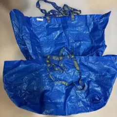 IKEA キャリーバッグ ブルー 2枚セットのサムネイル