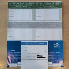 商船三井株主優待　フェリークーポン5000円券、にっぽん丸クルーズ券他のサムネイル