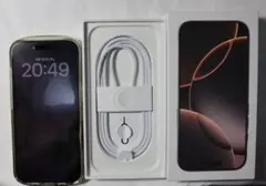 iPhone 16 Pro 128GB デザートバッテリー97%SIMフリー