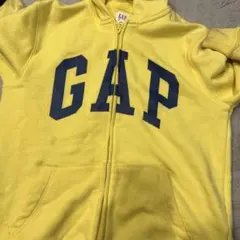 GAP KIDS イエロー ジップアップパーカー XL