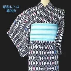 有松絞り 浴衣 バチ襟 トールサイズ 藍色 - メルカリ