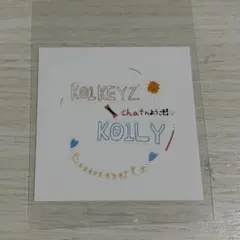 KO1KEYZ 小野慶人 プラチャ ステッカー