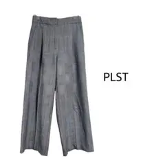 PLST プラステ　ウォームリザーブワイドパンツ　XSチェック