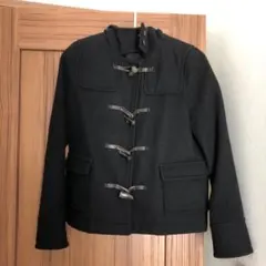 【グリーンレーベルリラクシング】ダッフルコート　ショート