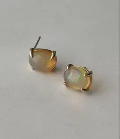 完売品 ete k18 / K10 オパール ピアス - メルカリ