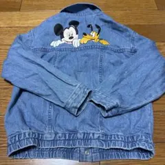 ZARA デニムジャケット 110cm ミッキー プルート
