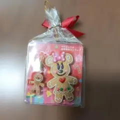 ディズニー　クリスマス　2010 ミニーマグネット　ストラップ　セット