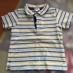 a.v.v ストライプ ポロシャツ 100